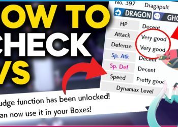 How to check your Pokemon IVs in Pokemon Sword & Shield | Pokemon IV Guide