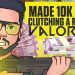 How to clutch and make 10K INR in Valorant?