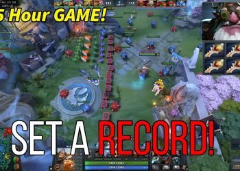 How to set a world record for longest Dota 2 game