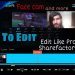 How you can Edit your video's on Sharefactory Ps4 Pro Editor