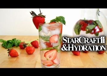 Hydration & StarCraft 2: Making Strawberry Basil Water