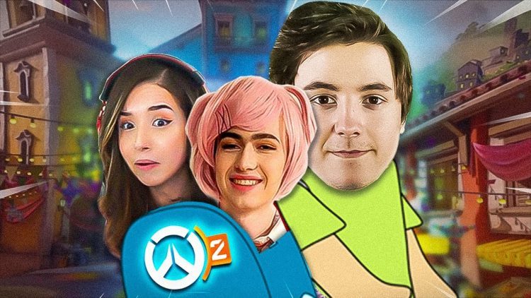 I CARRIED SUPER AND POKIMANE IN OVERWATCH 2