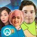 I CARRIED SUPER AND POKIMANE IN OVERWATCH 2
