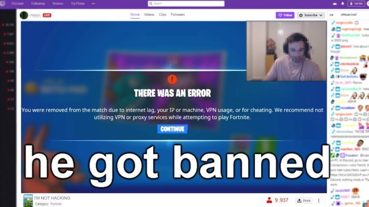 I Caught a Streamer HACKING on Fortnite LIVE...
