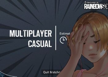 I swear this only happens in Casual Rainbow Six Games