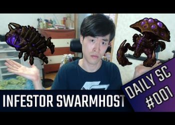 Infestor Swarmhost l Daily SC #001 l StarCraft 2: Legacy of the Void Ladder l Crank