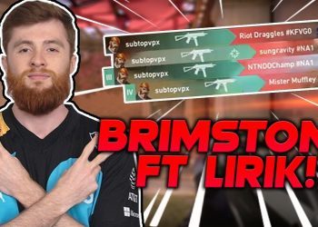 Is 'BRIMSTONE' OVERPOWERED? EXCLUSIVE VALORANT GAMEPLAY ft LIRIK