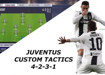 JUVENTUS - BEST FORMATION CUSTOM TACTICS AND PLAYER INSTRUCTION! FIFA 19