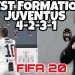 JUVENTUS - BEST FORMATION, CUSTOM TACTICS & PLAYER INSCTUCTIONS! FIFA 20