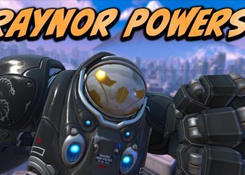 Jim Raynor from StarCraft gives Flats powers on Reinhardt