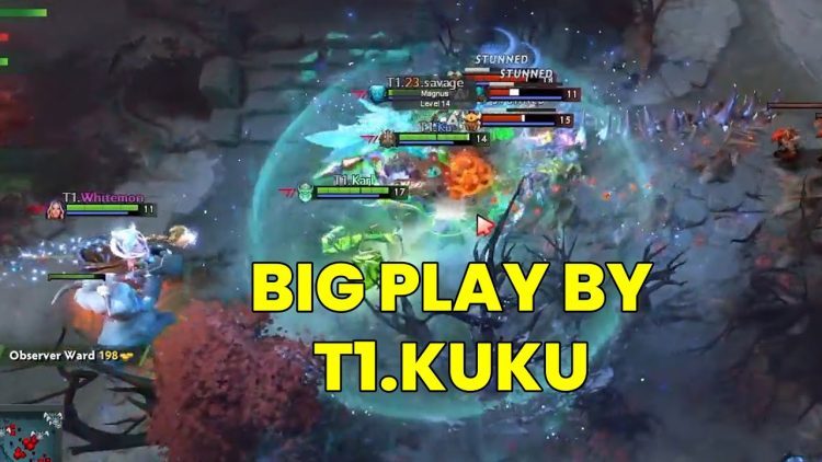 Kuku Big Play RP vs Alliance | Dota 2 The International 10 | T1 vs Alliance