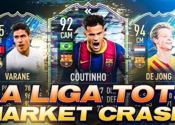 LA LIGA TOTS MARKET CRASH! UPGRADE SBC TODAY AND HUGE PROFITS! FIFA 21 Ultimate Team