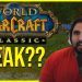 LEAKED WoW Classic Release Info??