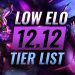 LOW ELO Patch 12.12 Tier List: Best Champs to Climb - League of Legends Season 12