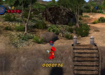Lego Indiana Jones 2: Cliff Clamber Speed Run - 11.87 (New Strat)