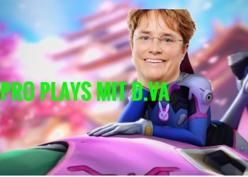 Let's Play OVERWATCH: Terror D.Va Tactics...