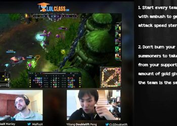 LolClass Pro Tips - CLG Doublelift AD Guide to Twitch in Lane