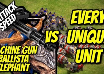 MACHINE GUN BALLISTA ELEPHANT vs EVERY UNIQUE UNIT | AoE II: Definitive Edition