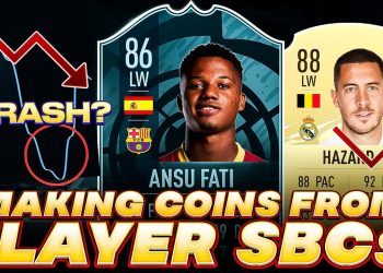 MAKING COINS FROM PLAYER SBCS! ANSU FATI SBC MARKET MOVEMENTS! FIFA 21 Ultimate Team