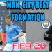 MANCHESTER CITY - BEST FORMATION, CUSTOM TACTICS & PLAYER INSTRUCTIONS! FIFA 20