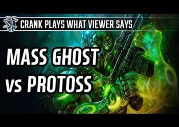 MASS GHOST in late game vs Protoss l StarCraft 2: Legacy of the Void l Crank