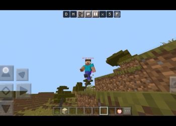 MCPE: Perspective MOD - Better Bedrock Client ('Impossible' F5 button on hud) (Texture Pack CONCEPT)
