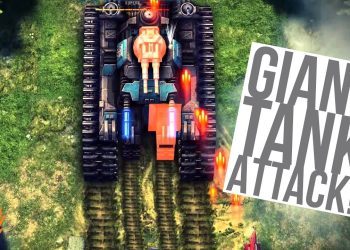 ME VS GIANT TANK!? Sky Force Anniversary Edition! Mission 7! PS4 PRO! LETS PLAY! GamerzWorld!