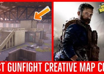 MODERN WARFARE GUNFIGHT MAP CODE IN FORTNITE! CALL OF DUTY MODERN WARFARE FORTNITE MAP CODE!