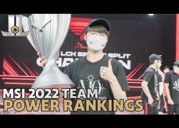#MSI2022 Team Power Rankings | Midseason Invitational Preview