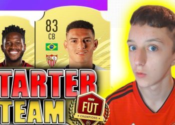 MY BROKEN FIFA 21 STARTER TEAM FOR FUT CHAMPIONS!