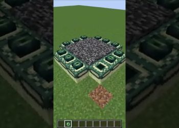 Minecraft: How to break Bedrock || #utureshow #shorts