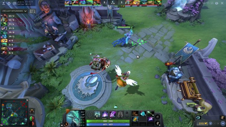 Miracle Leshrac Mid vs. Viper - Dota 2 Pros Laning