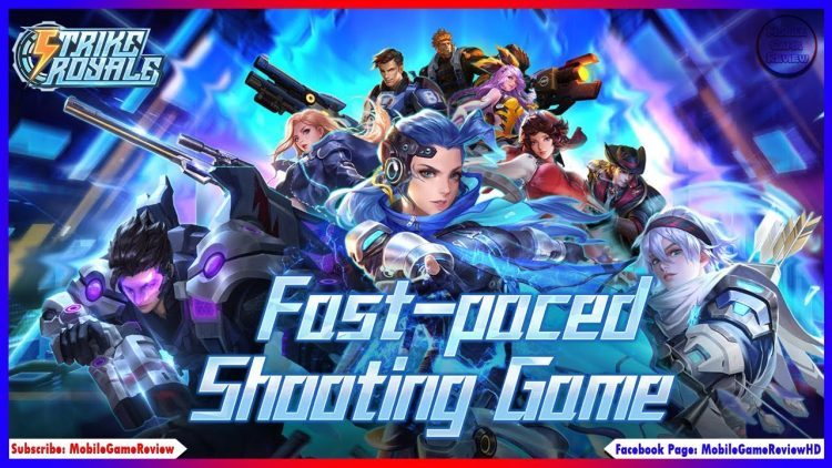 Mobile Game Review | Strike Royale First Gameplay + All Heroes Preview [Android / iOS]