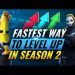 NEW *FASTEST* Way To Level Up & Gain XP in Fortnite Chapter 2 Season 2!