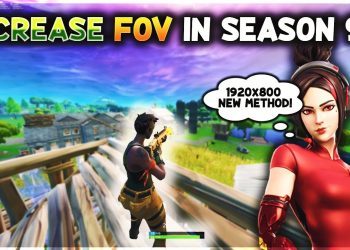 *NEW* How to INCREASE FOV in Fortnite SEASON 9... (FOV 80-100!)