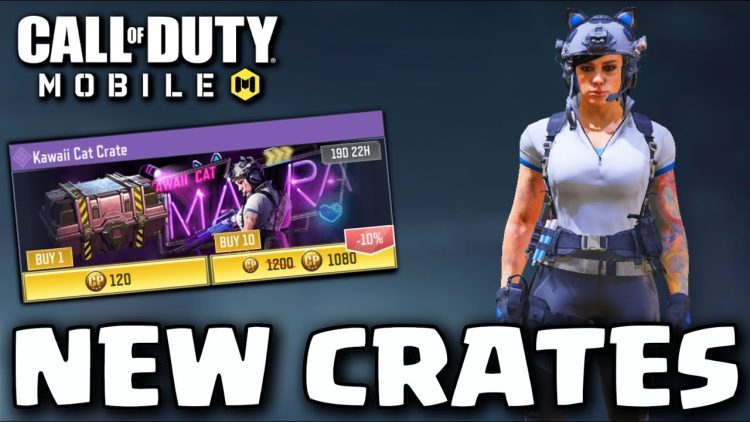 New MARA Kawaii Cat Crates in COD Mobile