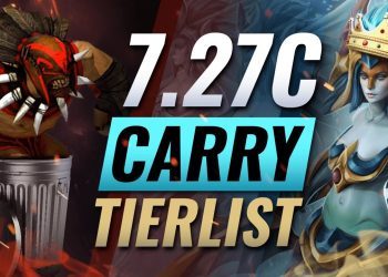 NEW UPDATE: Best Carry Tier List - Dota 2 Patch 7.27c