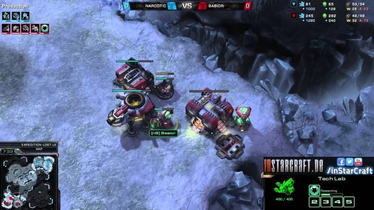 Narcotic vs Basior - ESL Go4SC2 #437 (Ro32)