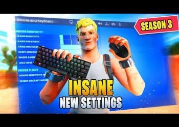 New Ultimate Keyboard & Mouse Settings, Sensitivity & DPI In Fortnite Season 3!