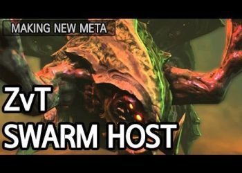 New meta Swarm host vs Terran again l StarCraft 2: Legacy of the Void l Crank