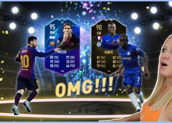 OMG! I GOT 95 MESSI AND 90 IF KANTE!!