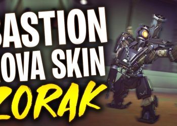 OVERWATCH - BASTION "COFFIN" SKIN GAMEPLAY!
