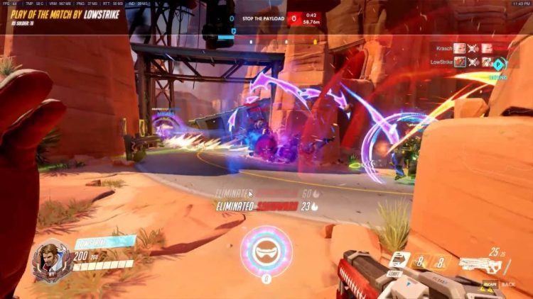 [OverWatch] Sick Competitive Play of the Match