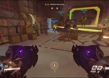 Overwatch Heros playing Jump Rope before game start!