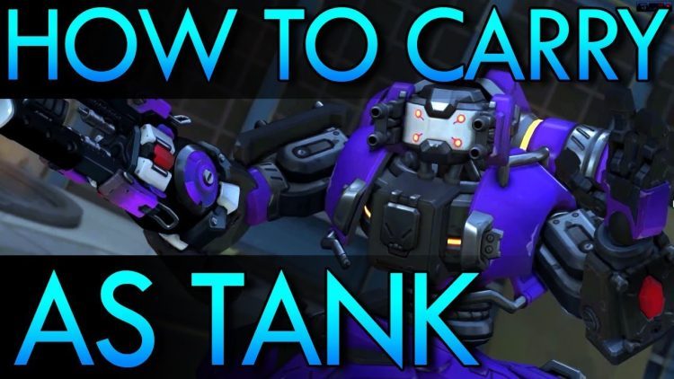 Overwatch - How to Carry as Tank