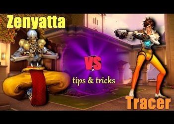 [Overwatch] - How to deal with a Tracer as Zenyatta l Top 500 Zen main Tips & Tricks