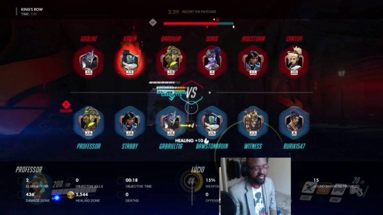 Overwatch: Lucio 0 Death Series: Class 5 (Say No To Snipers)