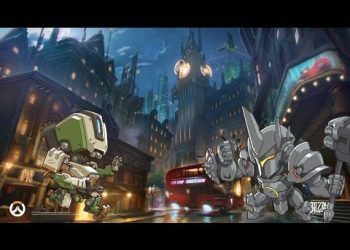 Overwatch atk bastion and reinhardt Competitive solo queue - gameplay only