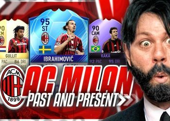 PAST AND PRESENT AC MILAN!!!! TOTT 95 IBRA IS A BEAST!!! FIFA 17 Ultimate Team