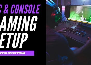 PC Console Gaming Setup Tour 2021